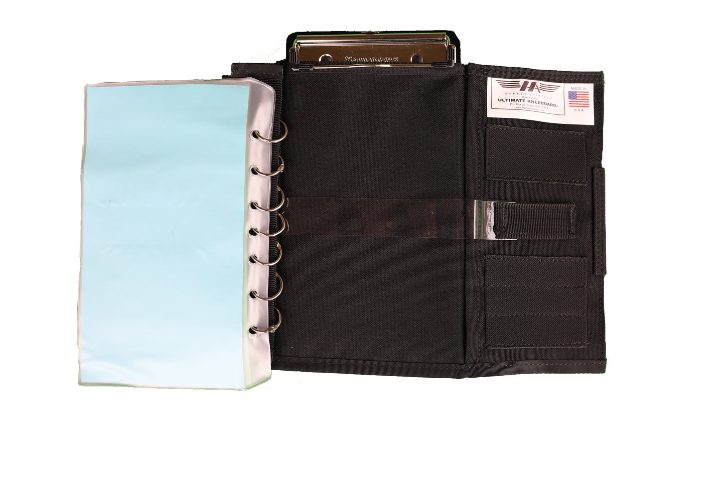 The Ultimate Kneeboard® Loose-ring with In-flight Guide